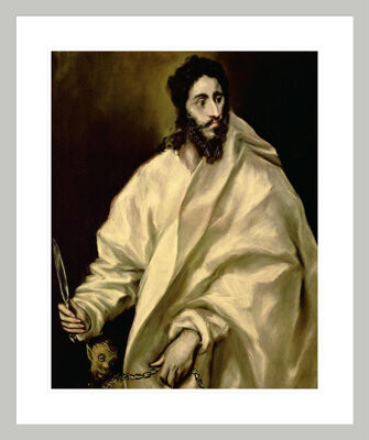 Astoria Grand St. Bartholomew by El Greco -Framed Giclee Print