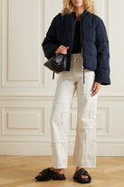 Thumbnail for your product : Jil Sander Cropped Quilted Shell Down Jacket - Blue