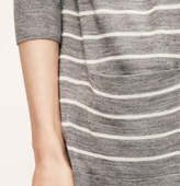 Thumbnail for your product : LOFT Petite Striped Long Open Cardigan