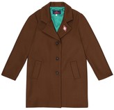 Thumbnail for your product : The Animals Observatory Jaguar wool-blend coat