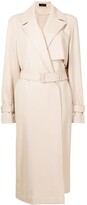 Thumbnail for your product : Joseph Cadance belted wool trench coat
