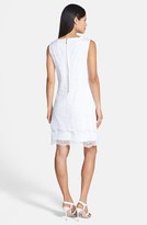Thumbnail for your product : Elie Tahari 'Lillian' Lace Appliqué Cotton Sheath Dress