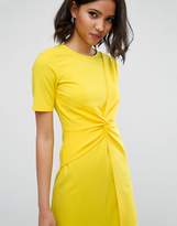 Thumbnail for your product : ASOS DESIGN Mini Skater Dress With Twist Front