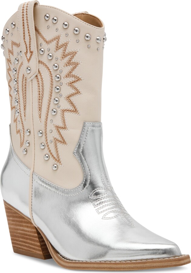 Dolce Vita Women's Silver Boots ShopStyle