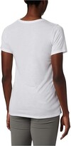 Thumbnail for your product : Columbia Women's Lava Lake II Short Sleeve Tee Shirt, Comfort Fit (White/Csc Branded) Women's Jacket