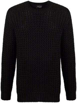 Mens Black Chunky Jumper | Shop the world’s largest collection of ...