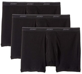 Jockey Staycool Mens 3 Pack Long Leg Boxer Briefs