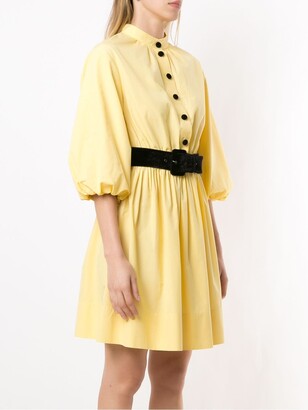 Nk Belted Cotton Dress