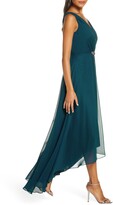Thumbnail for your product : Eliza J Embellished High/Low Chiffon Dress
