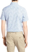 Thumbnail for your product : 1901 Trim Fit Marble Print Sport Shirt