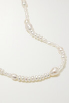 Thumbnail for your product : WWAKE Collage Gold Pearl Bracelet - one size