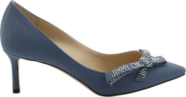 【JIMMY CHOO】romy bow パンプス JIMMY CHOO Romy 85 bow-detailed leather pumps | THE OUTNET