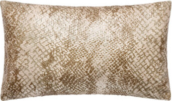 Makers Collective JG Co. By Amie And Jolie Sikes Snake Sequin Printed Pillow