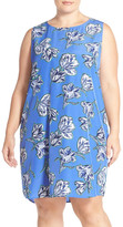 Thumbnail for your product : Halogen Sleeveless Shift Dress (Plus Size)
