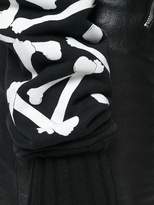 Thumbnail for your product : Amiri Bones Star cropped hoodie