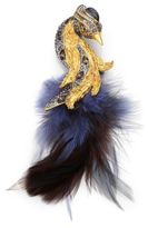 Thumbnail for your product : Alexis Bittar Elements Phoenix Labradorite, Crystal & Feather Starling Pin