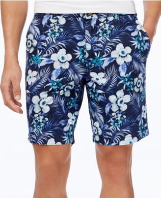 Club Room Men's Paradise Floral 9" Shorts, Created for Macy's