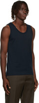 Thumbnail for your product : Dries Van Noten Navy Supima Cotton Tank Top