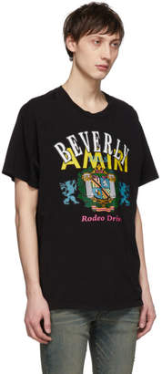 Amiri Black Beverly Hills T-Shirt