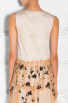 Thumbnail for your product : Suno Pleated Tulle Top