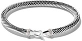 Thumbnail for your product : David Yurman Sterling Silver And Diamonds Buckle Bracelet