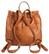 Thumbnail for your product : Mossimo Women's Cinch Top Fringe Backpack Faux Leather Handbag Brown