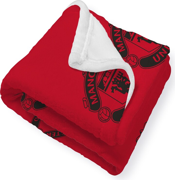 Character World Manchester United Sherpa Blanket