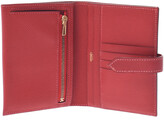 Thumbnail for your product : Hermes Red Leather Bearn Compact Wallet