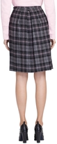 Thumbnail for your product : Brooks Brothers Inverted Back Pleat Skirt