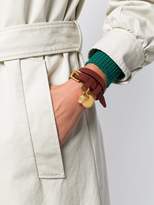 Thumbnail for your product : Alexander McQueen charm wrap bracelet
