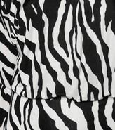 Thumbnail for your product : Rotate by Birger Christensen Alina zebra-print minidress
