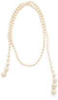 Thumbnail for your product : Ben-Amun Imitation Pearl Knot Necklace