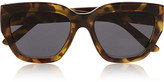 Thumbnail for your product : Le Specs Hermosa D-frame acetate sunglasses