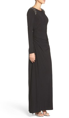 Vince Camuto Women's Embellished Jersey Gown