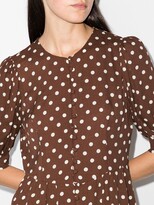 Thumbnail for your product : Reformation Laylin polka dot minidress