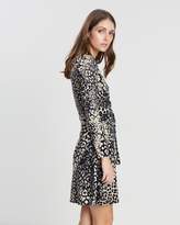 Thumbnail for your product : Dorothy Perkins Animal Print Fit-and-Flare Dress