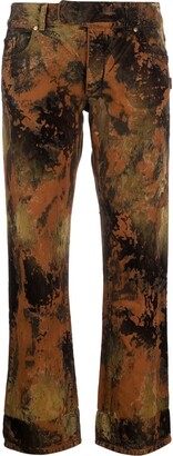 Jean Paul Gaultier Pre-Owned 2000s Camouflage Cropped Trousers