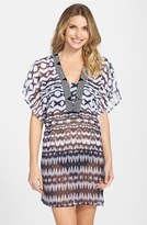 Thumbnail for your product : Badgley Mischka 'Aliyah' Beaded Cover-Up Tunic