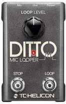 TC Helicon Helicon Ditto Microphone Looper #000-DDU02-00010