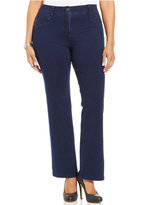Thumbnail for your product : Style&Co. Plus Size Super-Stretch Denim-Look Pants, Sirrus Wash