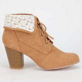 Thumbnail for your product : Qupid Sake Womens Booties