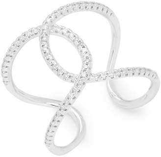 KC Designs Women's Diamond & 14K White Gold Mid Ring