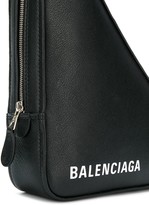 Thumbnail for your product : Balenciaga medium Triangle leather clutch