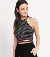 Thumbnail for your product : Dynamite Fitted Halter Top STRIPED