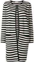 Thumbnail for your product : Max Mara striped longline cardigan