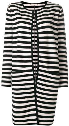 Max Mara striped longline cardigan