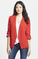 Thumbnail for your product : Chaus Ruched Sleeve Crepe Jacket