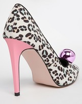 Thumbnail for your product : Miss KG Candy Leopard Print Heeled Shoes