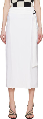 スカート MAX MARA Women Mid Skirts BLOCCOCO 001 WHITE Zulia cotton-blend midi skirt in white - Max Mara | Mytheresa