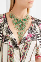 Thumbnail for your product : Rosantica Lisca Beaded Gold-tone Necklace